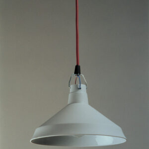 Porcelain lamp by Dick van Hoff