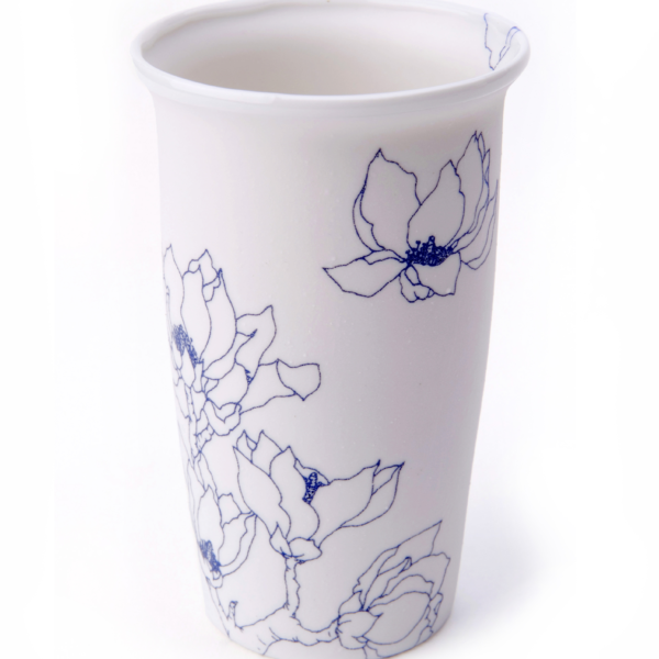 Blooming over cup by Mina Wu & Jan. B.