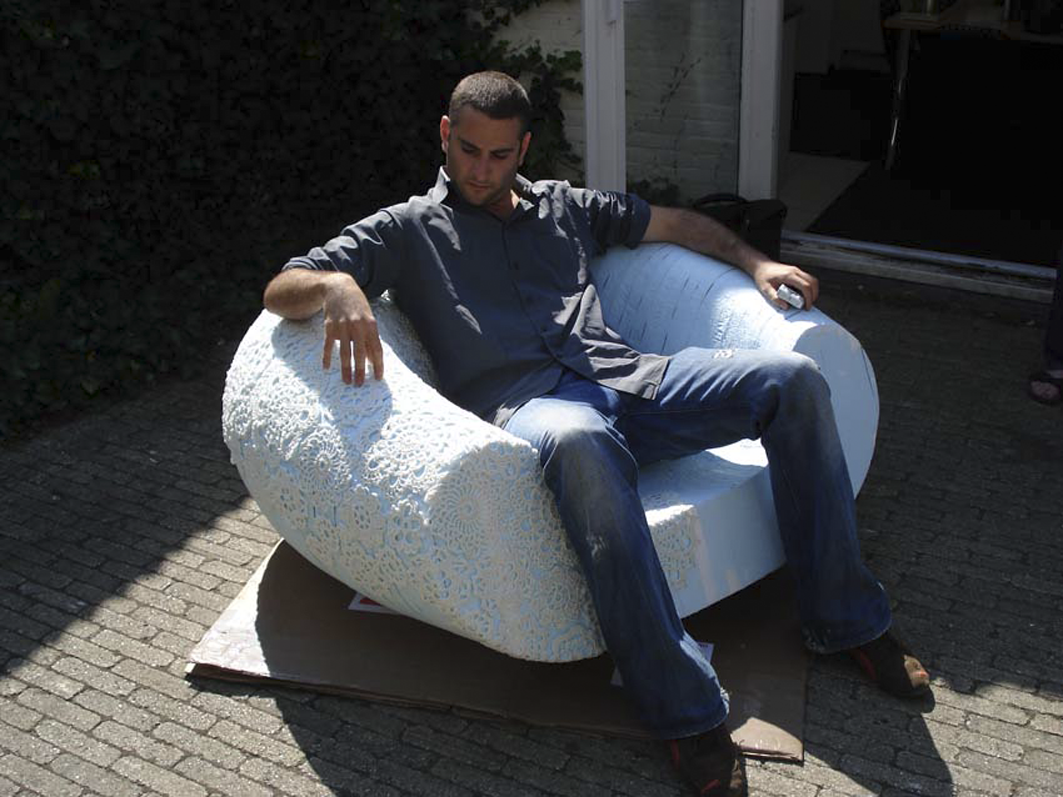 Crochet chair by Marcel Wanders – droog