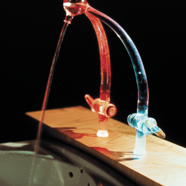 Glass tap by Arnout Visser