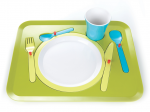 Puzzle Dinner Tray - Royal VKB