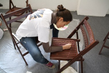 manicured chair saved by droog